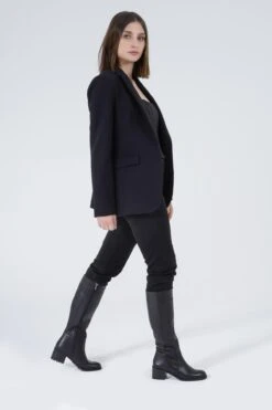 CZ London Stiefel - Schwarz - Flacher Absatz Damen Stiefel 362798271 7 CZ London Stiefel - Schwarz - Flacher Absatz Damen Stiefel 362798271 -Panama Schuhe Geschaft 3 org zoom 30