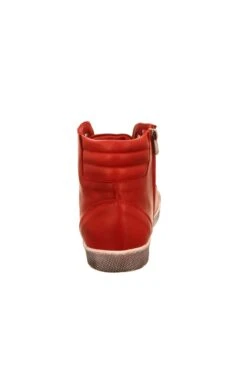 Esgano Stiefelette - Rot - Flacher Absatz Damen Stiefel Und Stiefeletten 741582071 -Panama Schuhe Geschaft 3 org zoom 322