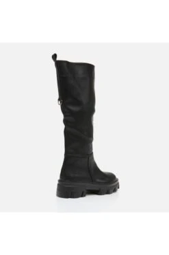Yaya By Hotiç Stiefel - Schwarz - Flacher Absatz Damen Stiefel 635634118 -Panama Schuhe Geschaft 3 org zoom 350