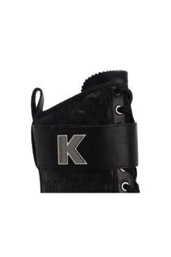 Lagerfeld Stiefelette - Schwarz - Flacher Absatz Damen Stiefel Und Stiefeletten 745364098 -Panama Schuhe Geschaft 3 org zoom 36