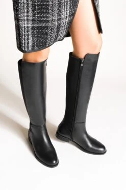 Marjin Stiefel - Schwarz - Flacher Absatz Damen Stiefel 368509588 -Panama Schuhe Geschaft 3 org zoom 370