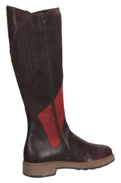 Think! Stiefel - Rot - Blockabsatz -Panama Schuhe Geschaft 3 org zoom 373