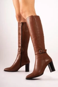 CZ London Stiefel - Braun - Blockabsatz Damen Stiefel 50953256 7 CZ London Stiefel - Braun - Blockabsatz Damen Stiefel 50953256 -Panama Schuhe Geschaft 3 org zoom 382