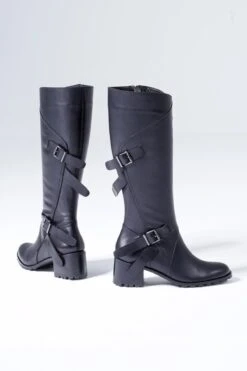 CZ London Stiefel - Schwarz - Blockabsatz 7 CZ London Stiefel - Schwarz - Blockabsatz -Panama Schuhe Geschaft 3 org zoom 384