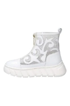 Gerry Weber Stiefel - Weiß - Flacher Absatz -Panama Schuhe Geschaft 3 org zoom 465