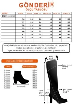 GÖNDERİ(R) Stiefel - Schwarz - Flacher Absatz Damen Stiefel 31870723 -Panama Schuhe Geschaft 3 org zoom 472