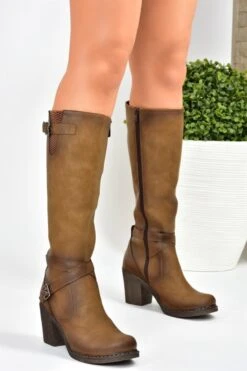 Fox Shoes Stiefel - Braun - Blockabsatz Damen Stiefel 161251097 7 Fox Shoes Stiefel - Braun - Blockabsatz Damen Stiefel 161251097 -Panama Schuhe Geschaft 3 org zoom 480