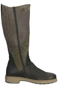 Think! Stiefel - Khaki - Blockabsatz -Panama Schuhe Geschaft 3 org zoom 491