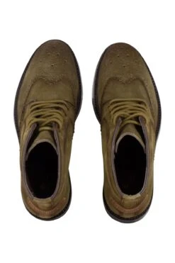 Dreimaster Stiefel - Khaki - Blockabsatz Herren Stiefel 748849219 -Panama Schuhe Geschaft 3 org zoom 542