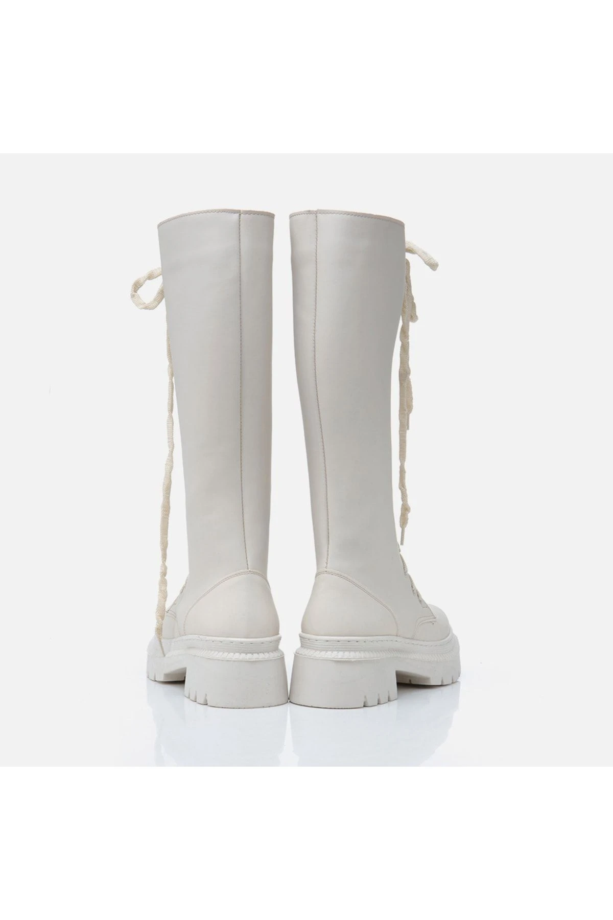 Yaya By Hotiç Stiefel - Beige - Flacher Absatz Damen Stiefel 358936688 5 Yaya By Hotiç Stiefel - Beige - Flacher Absatz Damen Stiefel 358936688 – Bild 3